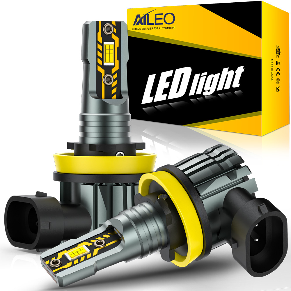 Yellow Food Snacks - AILEO H11 LED 5570 CSP Car