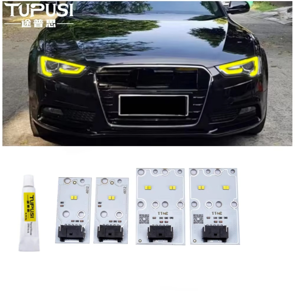 Yellow Food Snacks - 2012-2016 for Audi A5 S5 Car