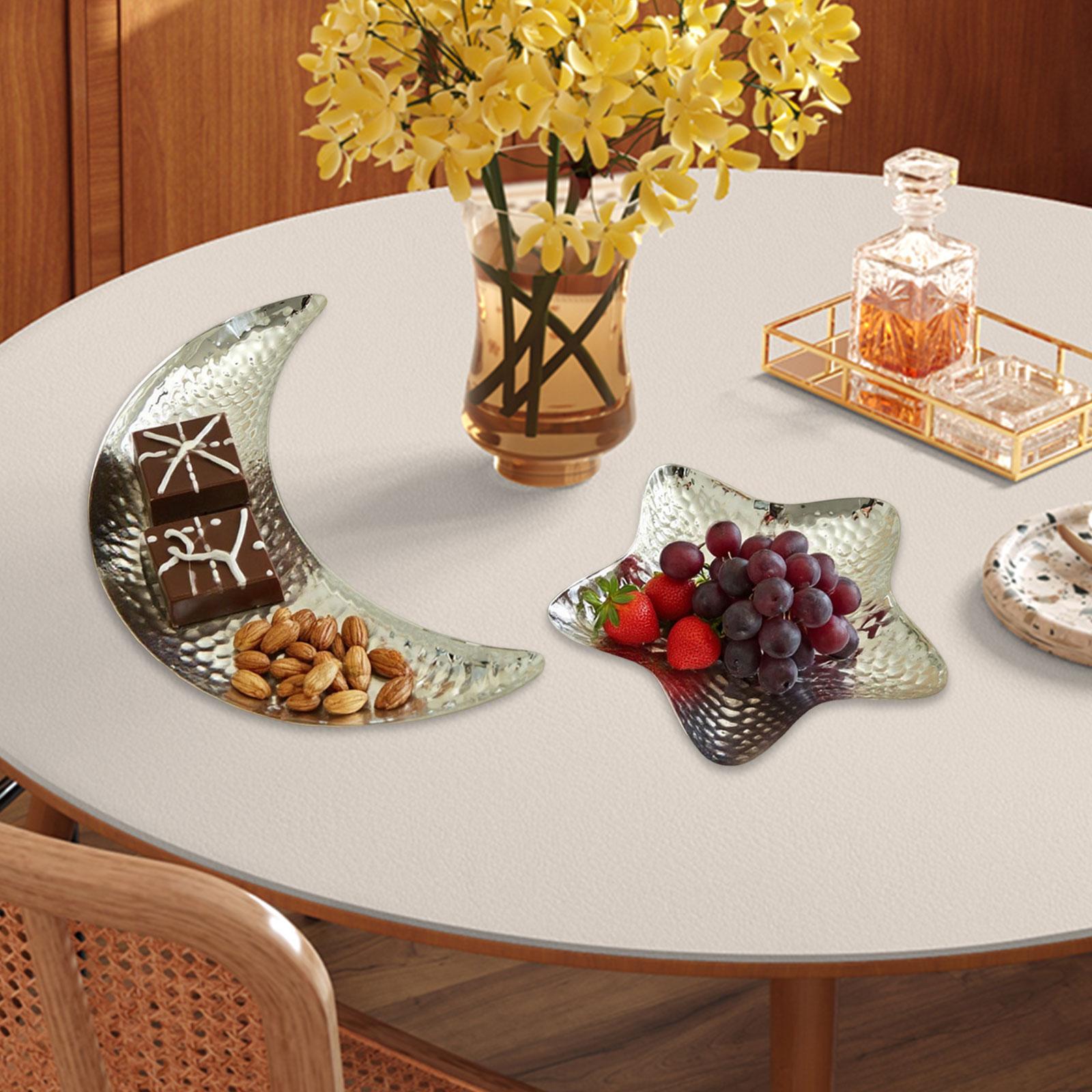 Food Sweet Snacks - Elegant Iron Tray Set for Sweets