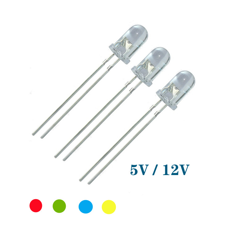 5V 12v LED 5mm 3mm bead SMD f5 - Yellow Food Snacks review and price