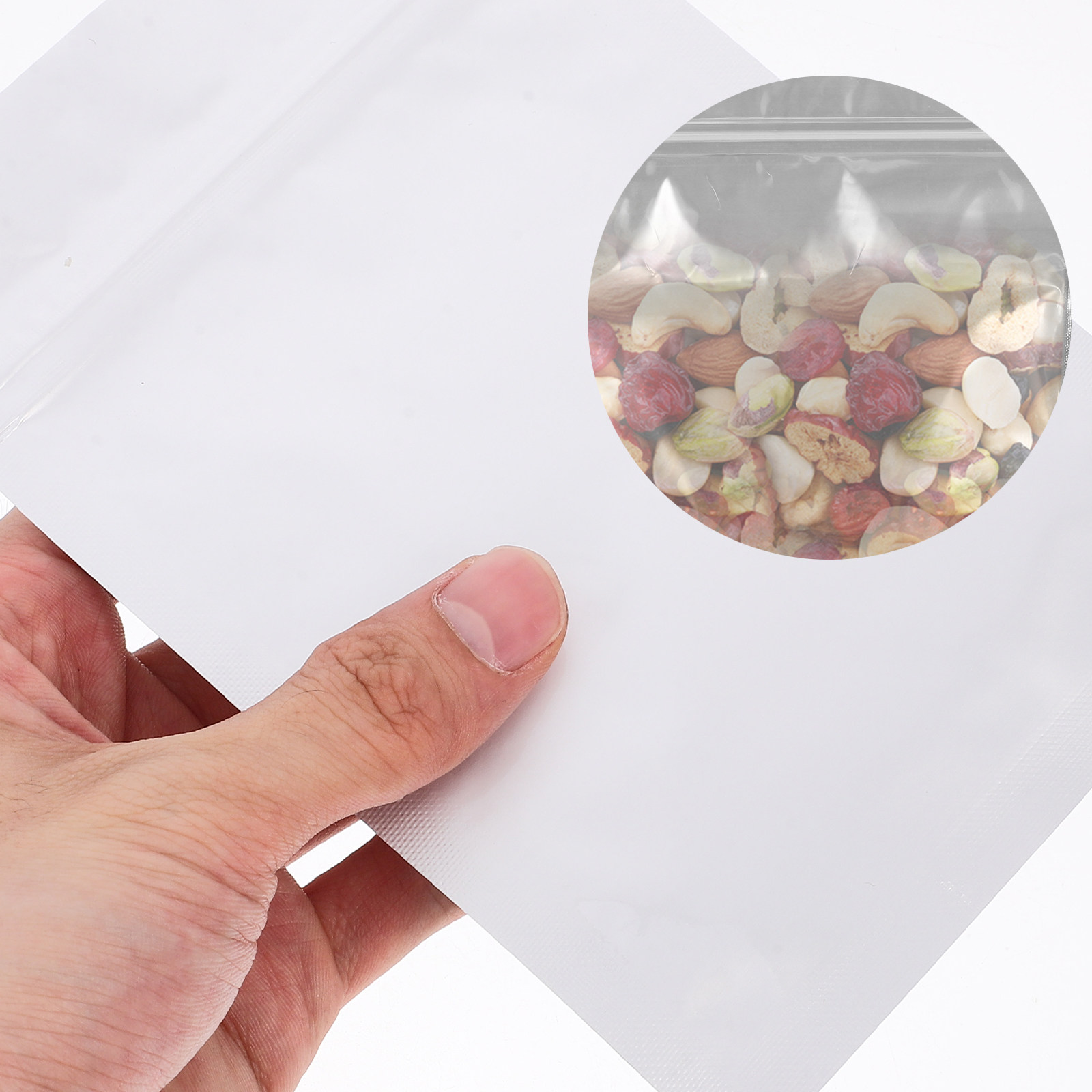 50Pcs Airtight Resealable Bags - Snacks Food Usa review and price