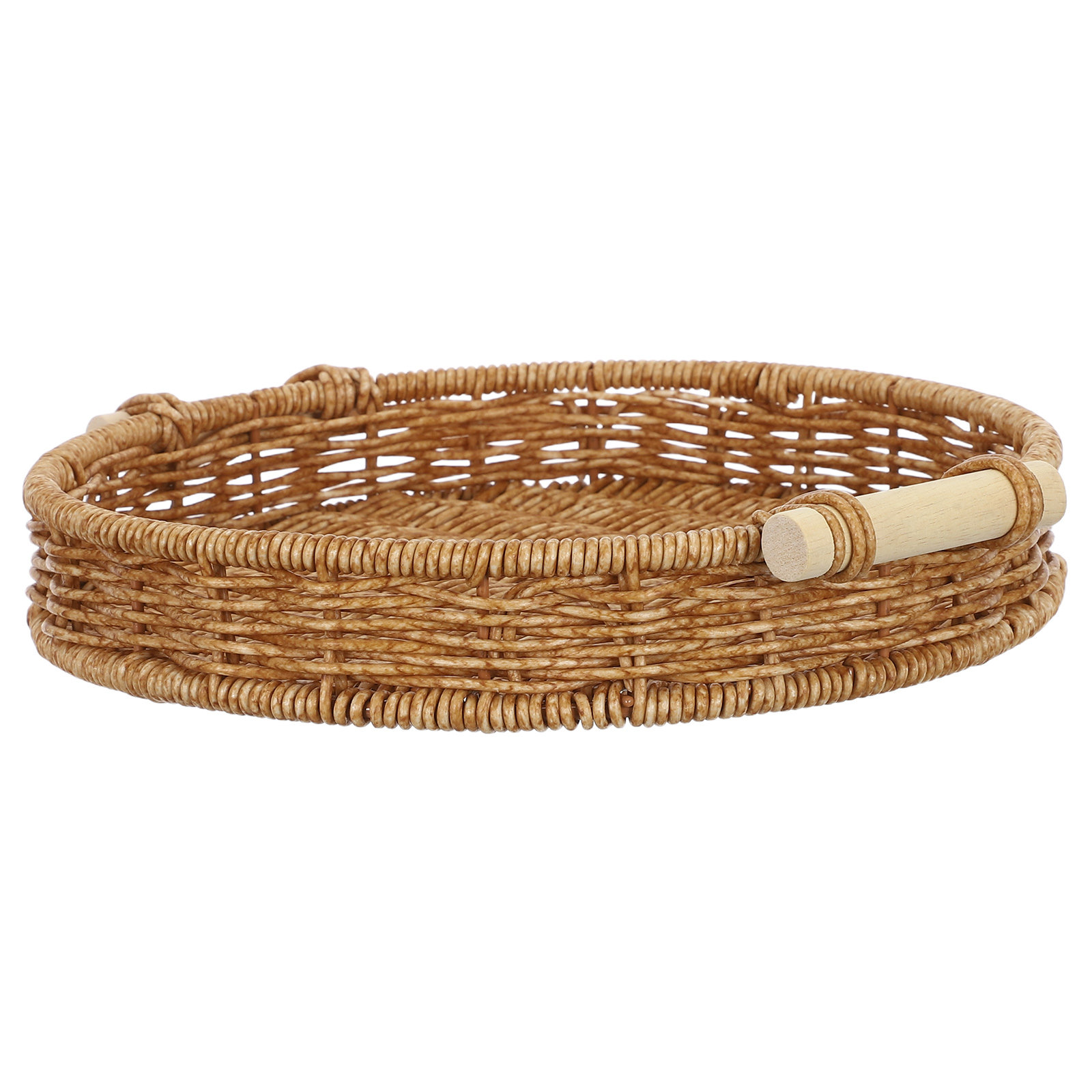 Imitation Rattan Bread Basket  - Food Drink Snacks review and price