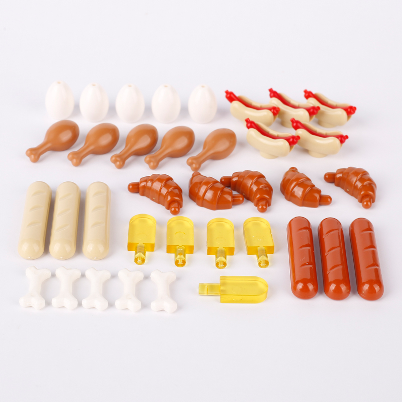 MOC City Street Figures Food P - Food Sweet Snacks review and price