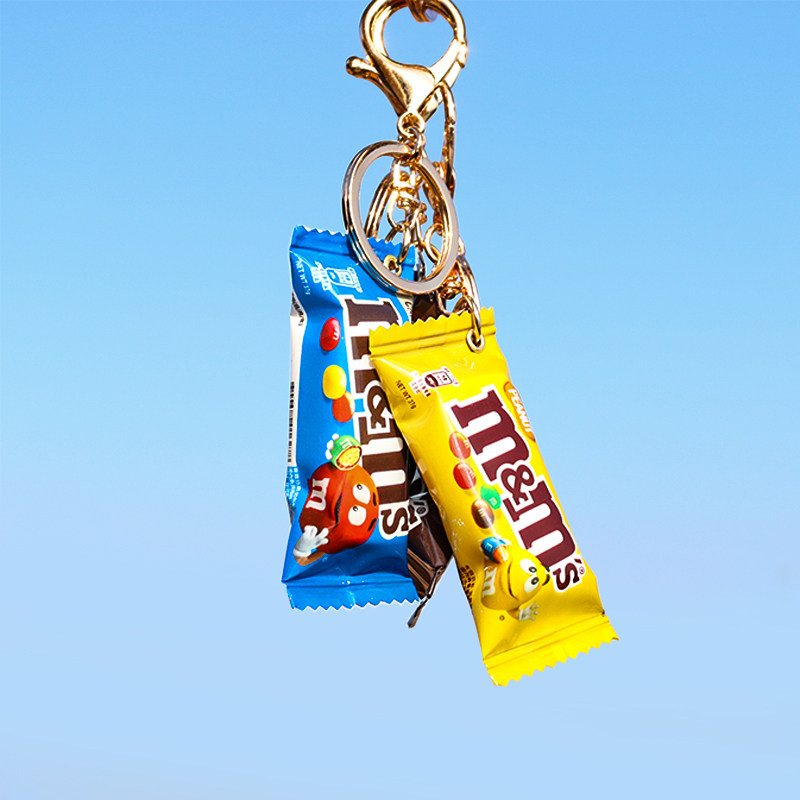 M&M's！Blue Yellow and Brown Fu - Yellow Food Snacks review and price