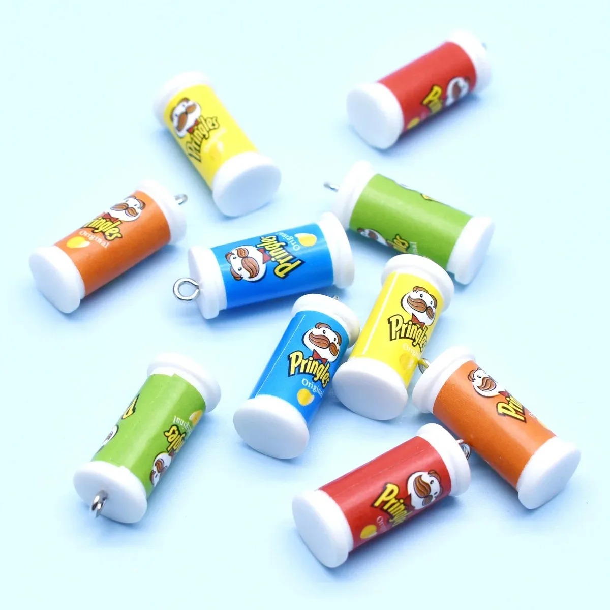 10pcs 23*10mm Simulation Of 3D - Food Snacks Chips review and price
