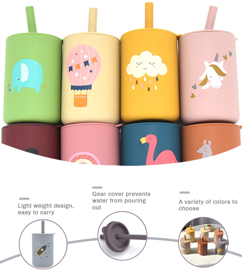 Baby Silicone Sippy Cup Portab - Food Snacks For Kids review and price