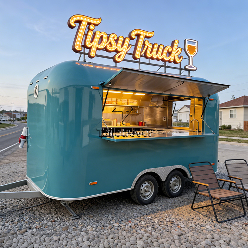 Fiberglass Food Truck Custom-M - Quality Food Snacks review and price