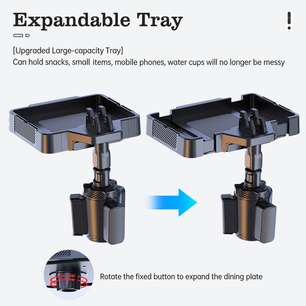 Upgraded Car Cup Holder Expand - Food Drink Snacks review and price