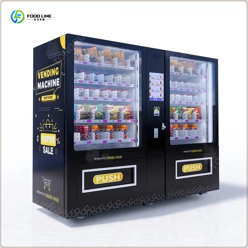 Automatic Smart Vending Machin - Food Drink Snacks review and price