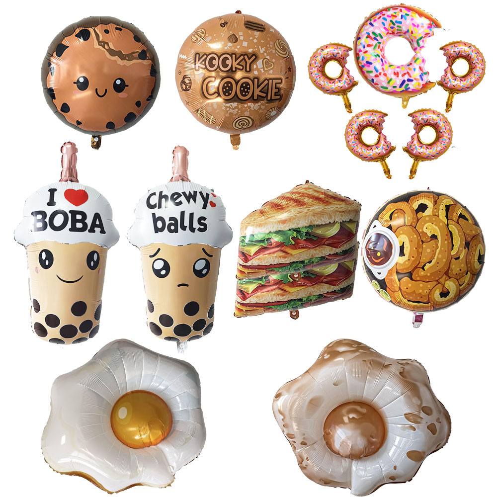 Food Themed Balloons Giant Fri - Food Snacks Chips review and price