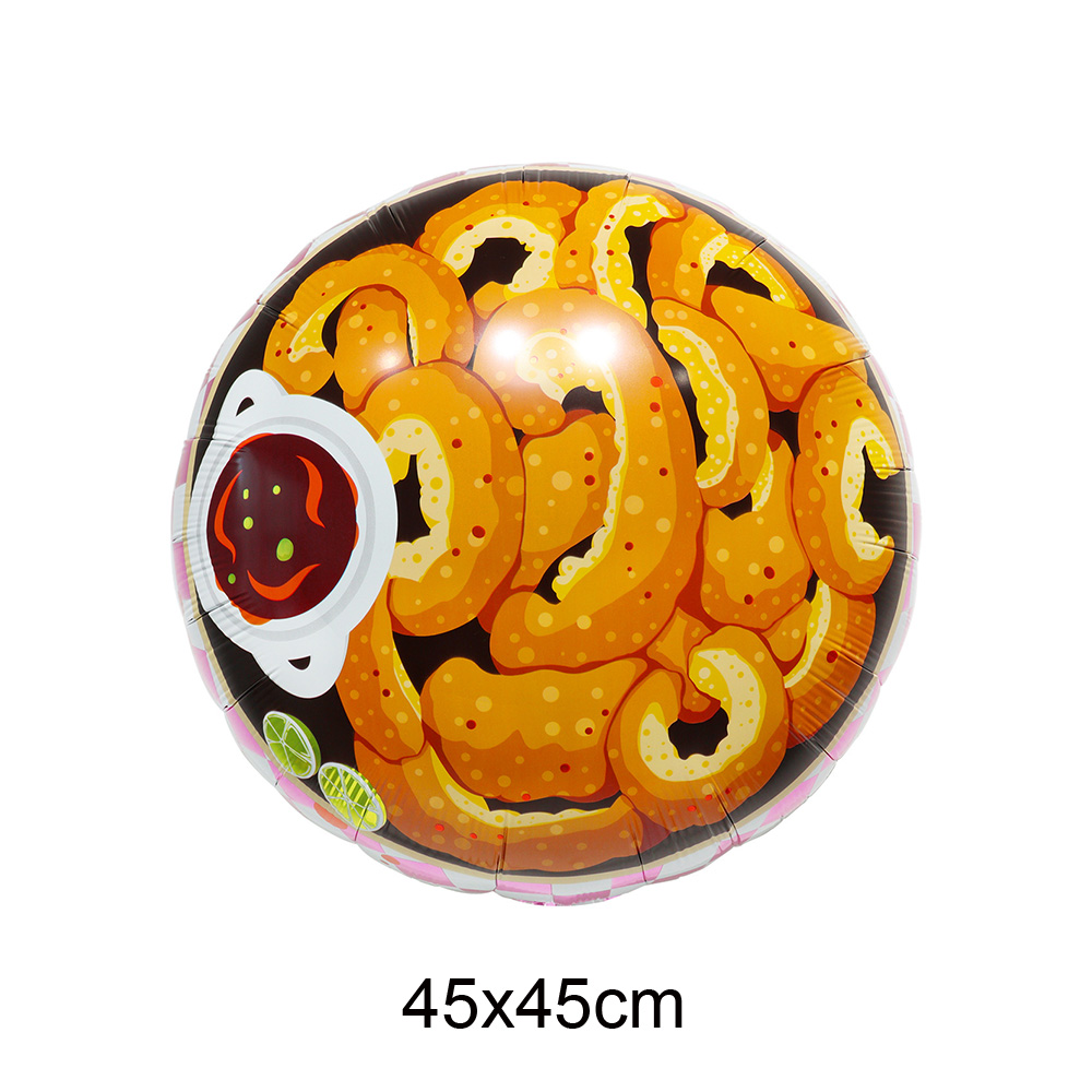 Food Themed Balloons Giant Fri - Food Snacks Chips review and price