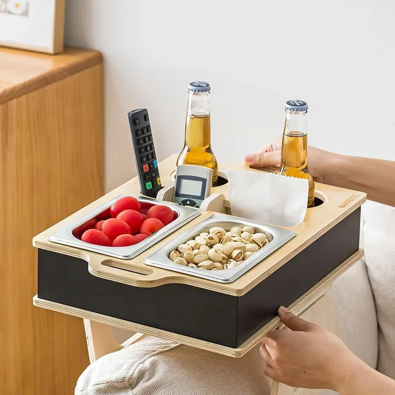 Rectangle Bamboo Tray Desktop  - Food Drink Snacks review and price
