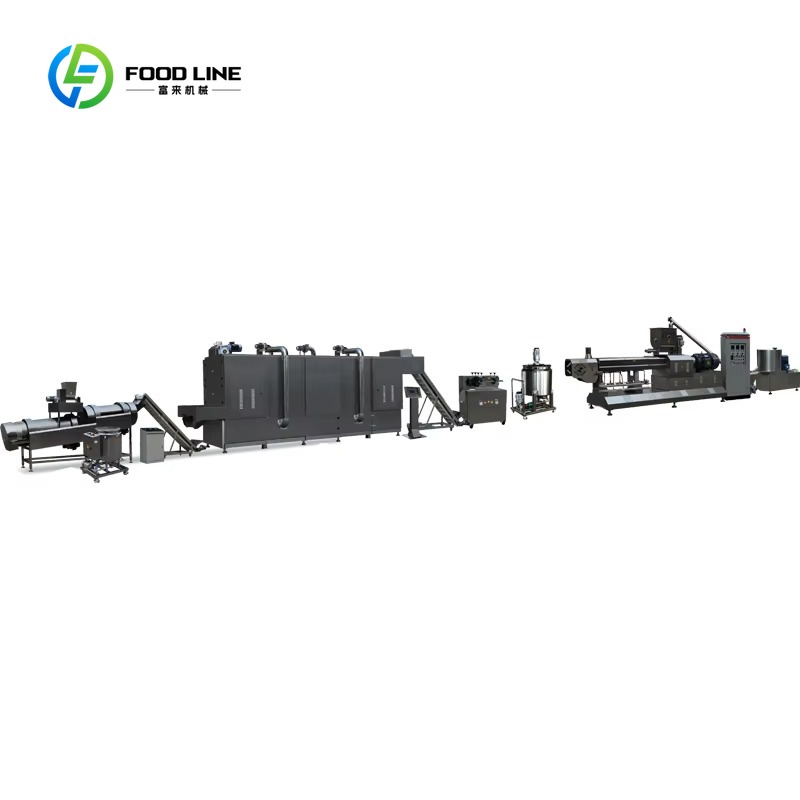 Customized Double Screw Extrud - Food Sweet Snacks review and price
