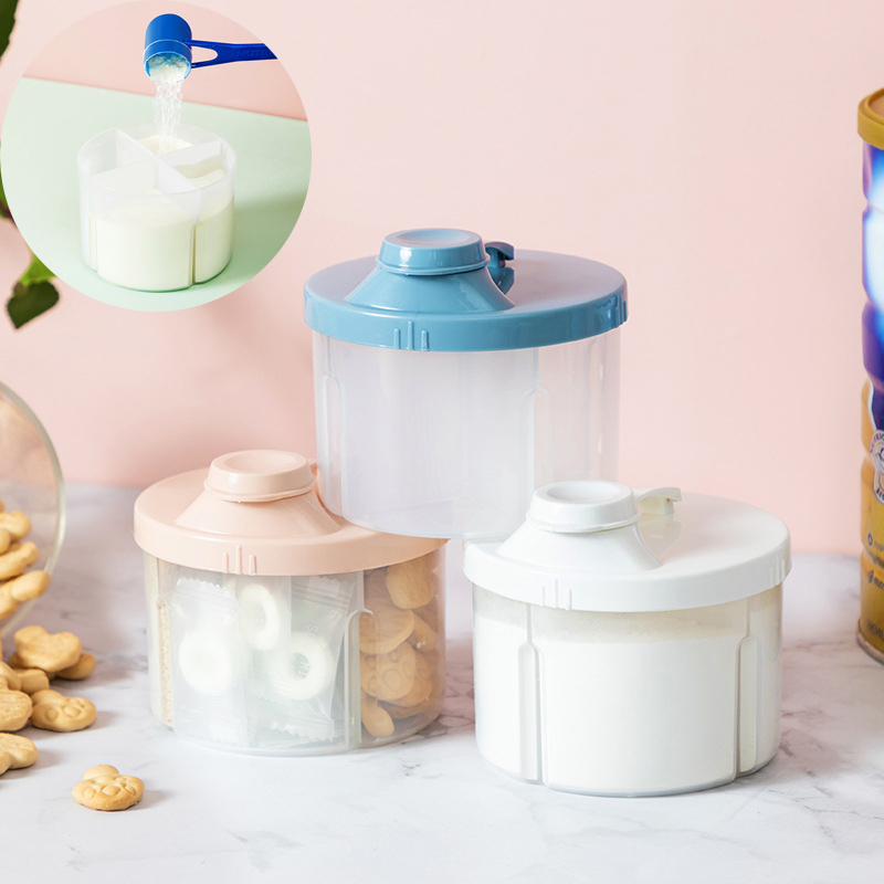 4 Grid Portable Baby Food Stor - Food Snacks For Kids review and price