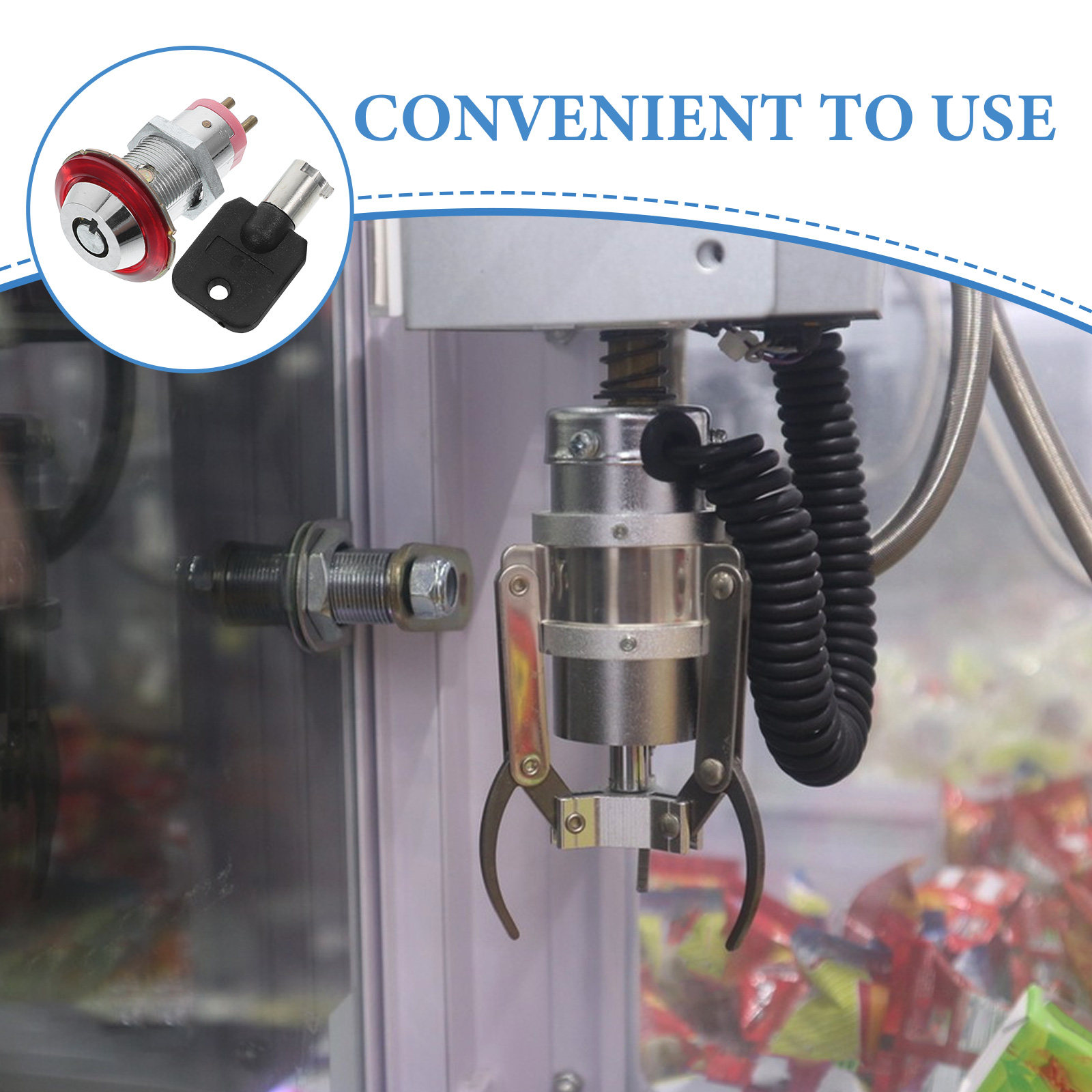 1Set Tubular Vending Machine L - Rv Snacks & Food Zone Surat Menu review and price