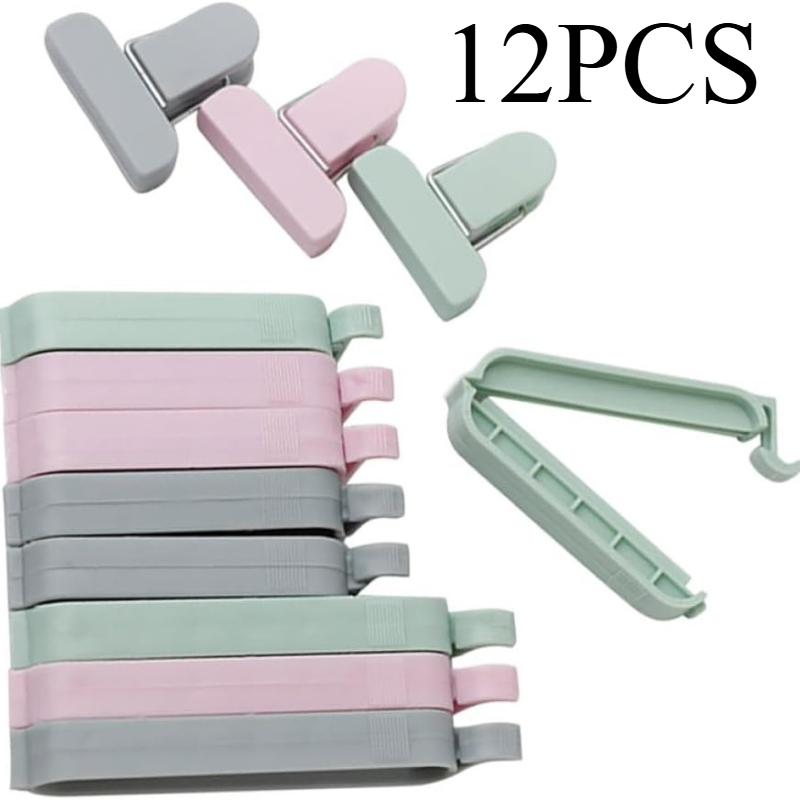 12pcs Mixed Color Plastic Seal - Food Snacks Chips review and price