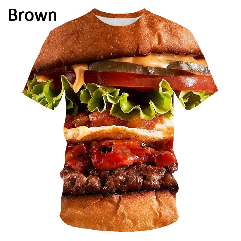 Food Steak Hamburger Graphic T - Food Snacks Chips review and price