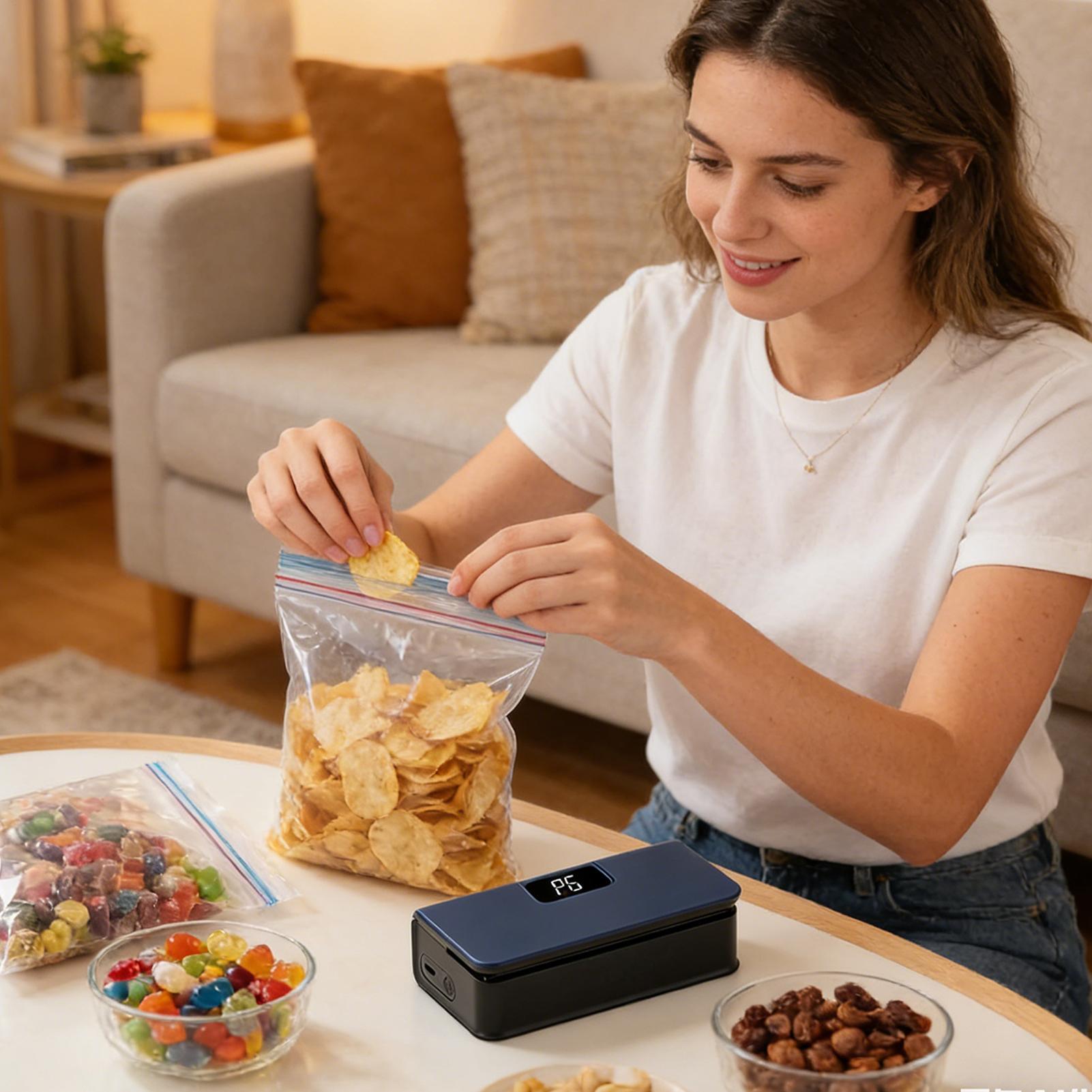 Magnetic Bag Sealing Machine 6 - Food Snacks Chips review and price
