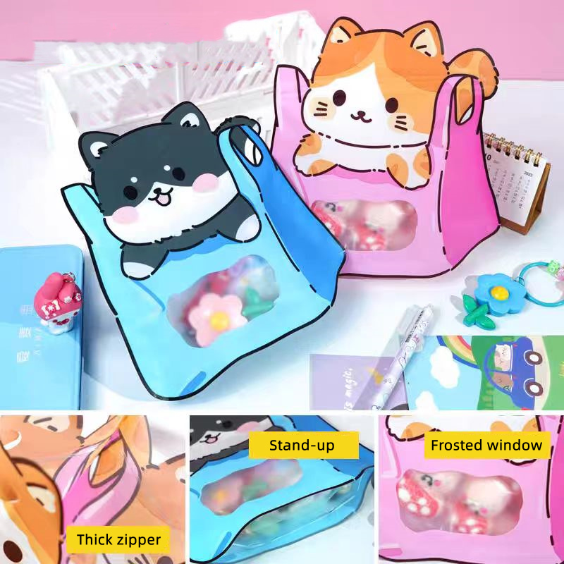 Cartoon Self-Sealing Snack Bag - Food Snacks For Kids review and price