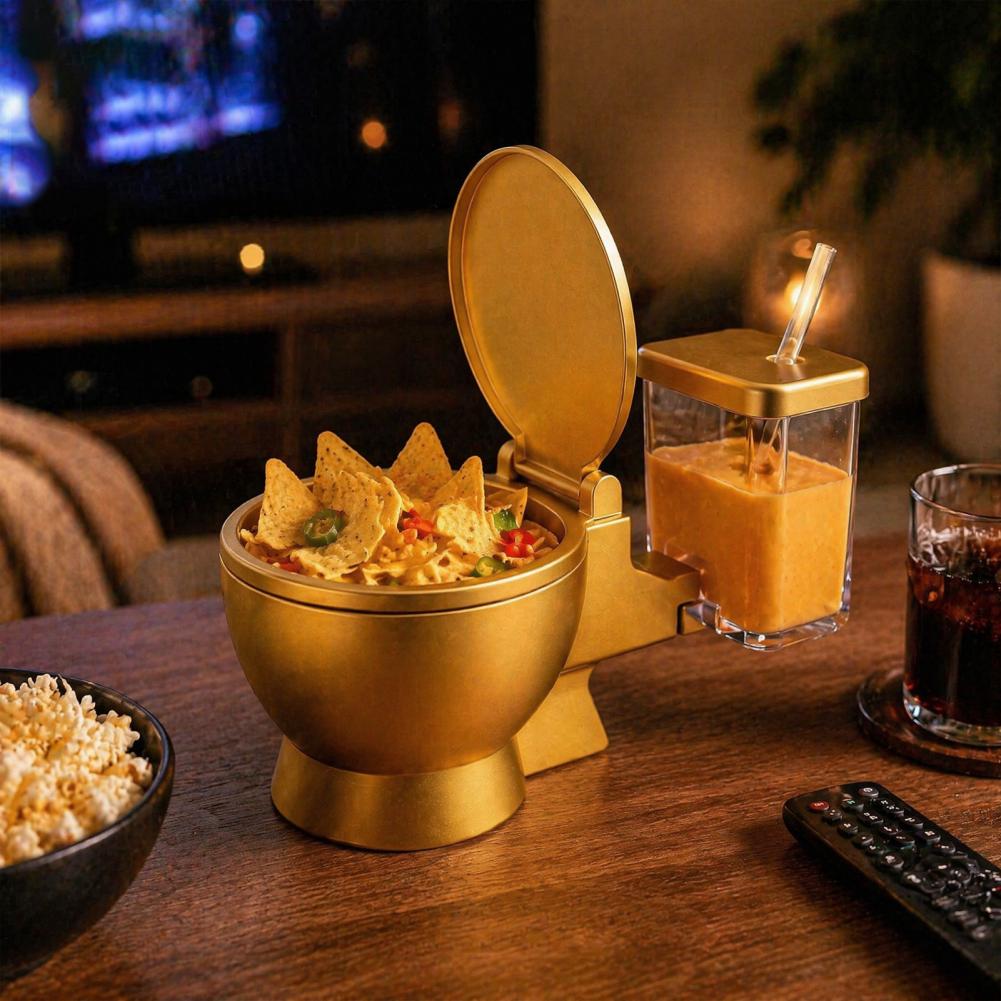 Toilet Shaped Ramen Bowl Set,  - Food Drink Snacks review and price